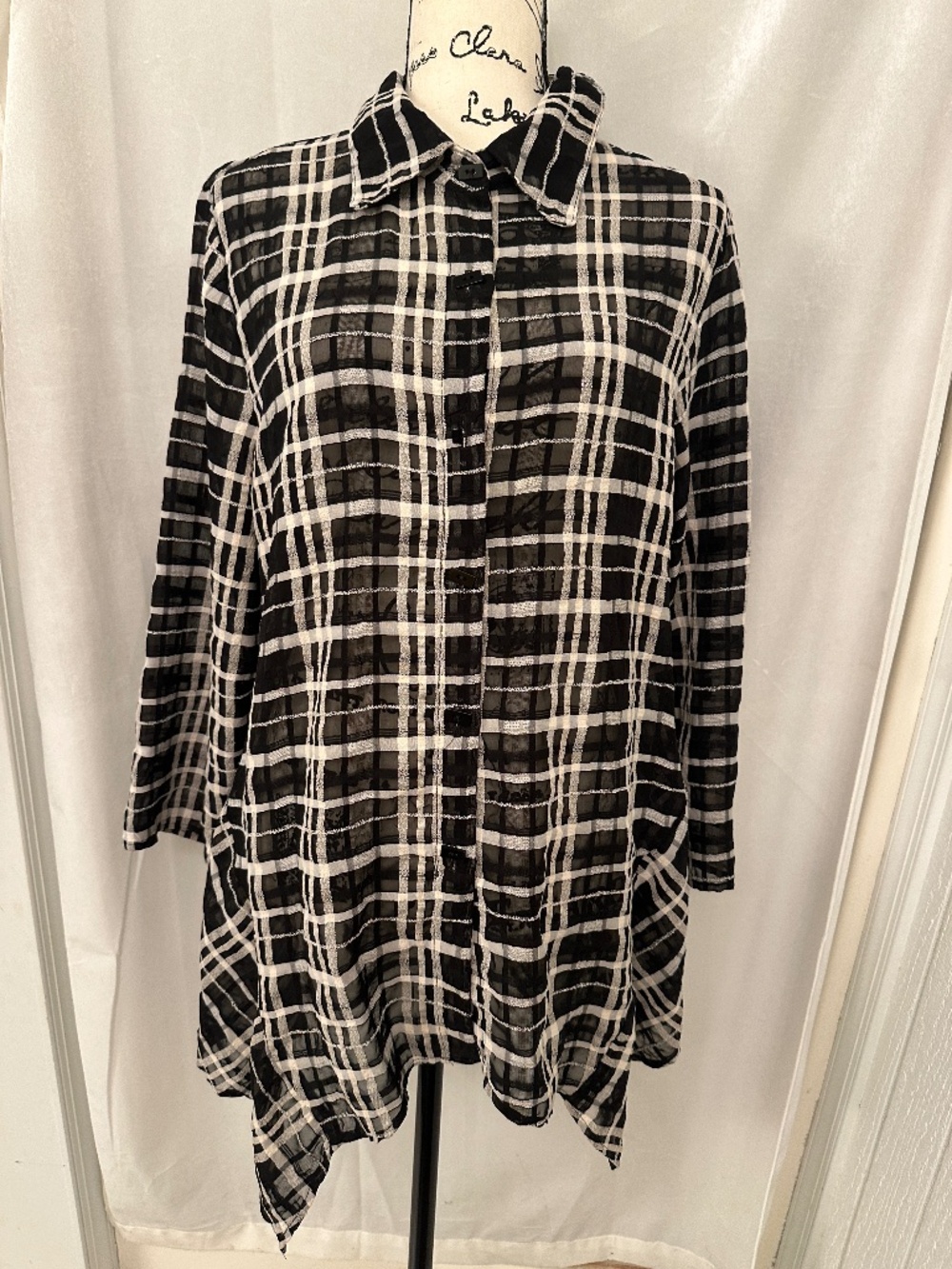 Yushi Asymetrical Top/Tunic 1X
